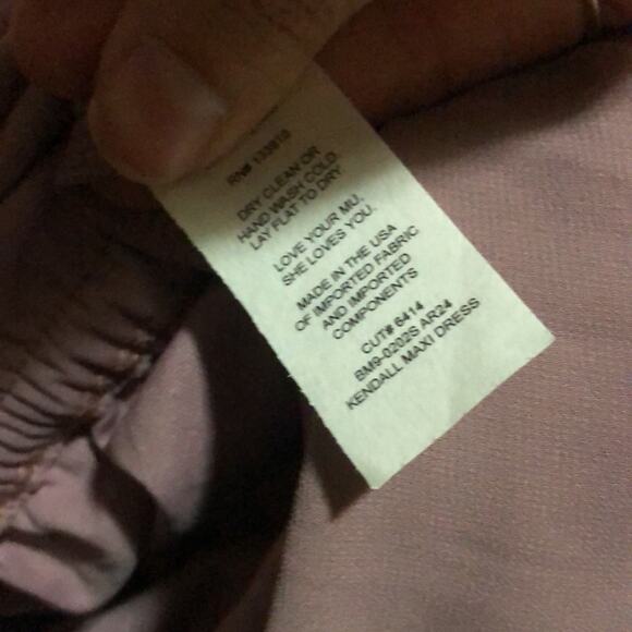 Show me Your Mumu SMYM Kendall maxi dress in antique rose NEW MEDIUM - Picture 4 of 5